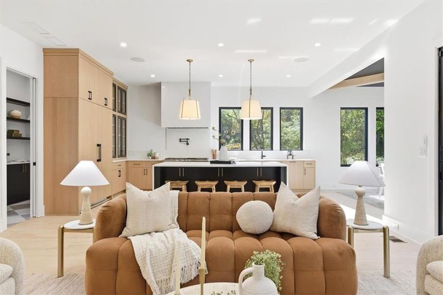 Furnished interior view inside a new home in Aster, Roswell (Image 56).