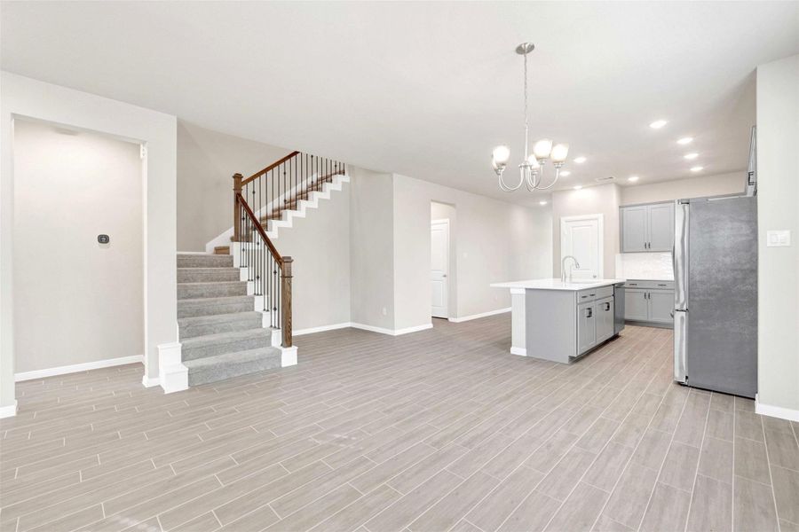 Upgraded stair hand rail