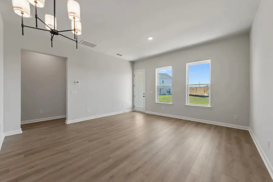 Sample Family Room photo. Actual structural options and design finishes of home may vary.
