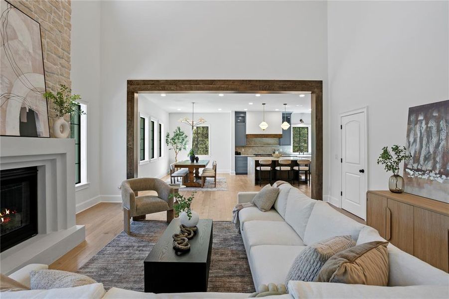 Furnished interior view inside a new home in , Tampa (Image 41).