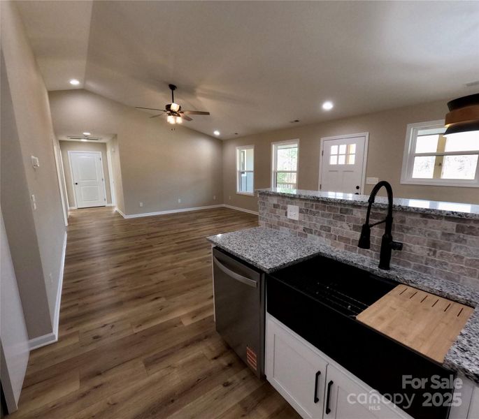 Furnished interior view inside a new home in , Marion (Image 4). Furnished interior view inside a new home in , Marion (Image 4).