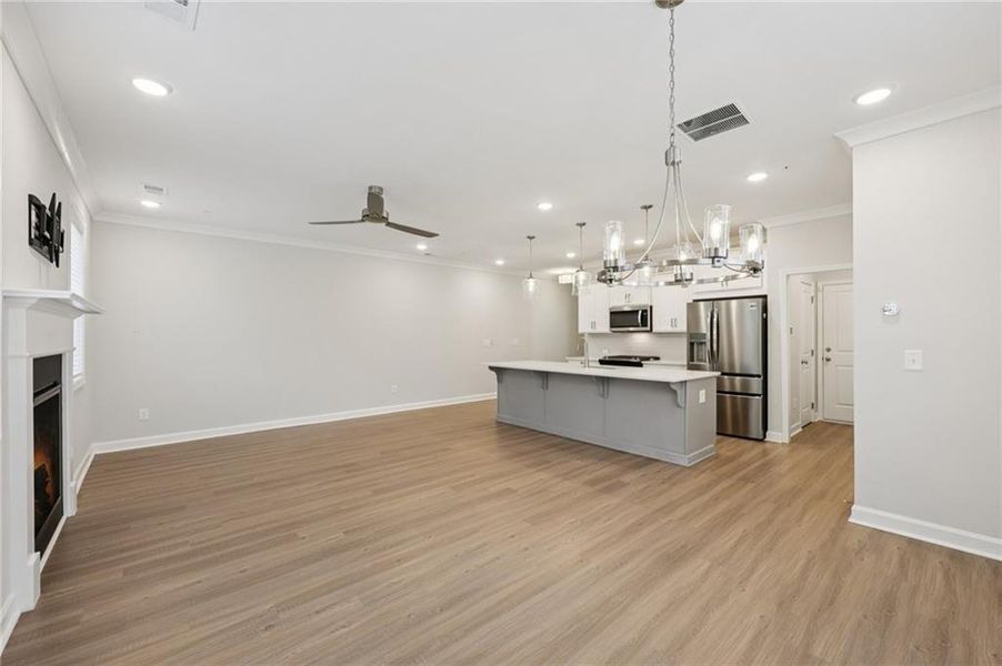 Spacious, unfurnished interior of a new home in , Marietta (Image 17).