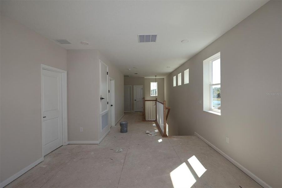 In-progress construction of a new home in Center Lake on the Park, St. Cloud, FL (Image 21).