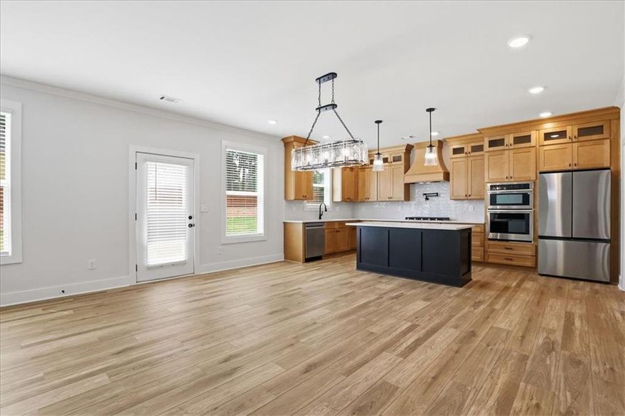 Furnished interior view inside a new home in , Lawrenceville (Image 33).
