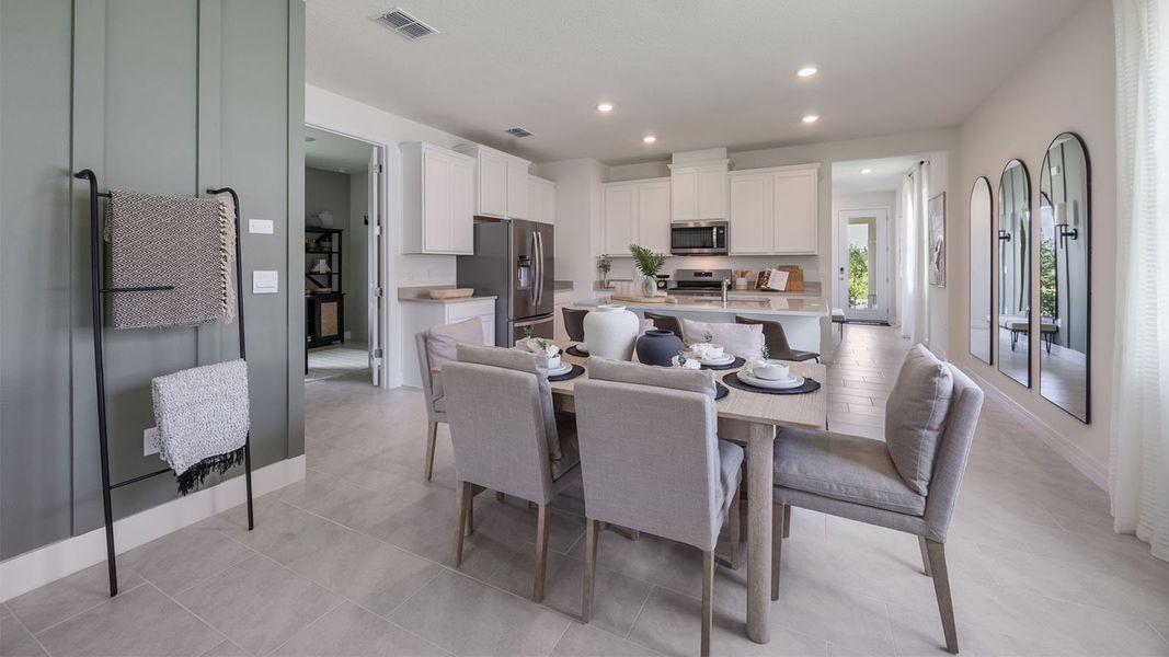 Furnished interior view inside a new home in Lakes of Mount Dora, Mount Dora (Image 17).