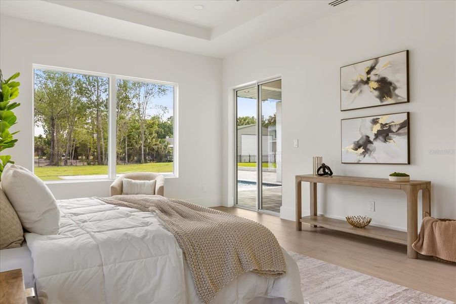 Furnished interior view inside a new home in , Sanford (Image 63).