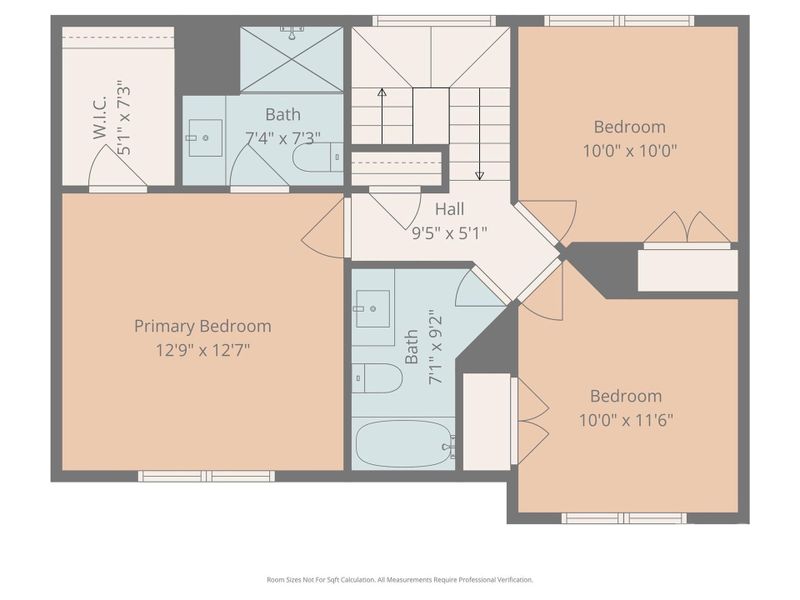 2D floor plan layout of this home in , Kannapolis, NC (Image 4).