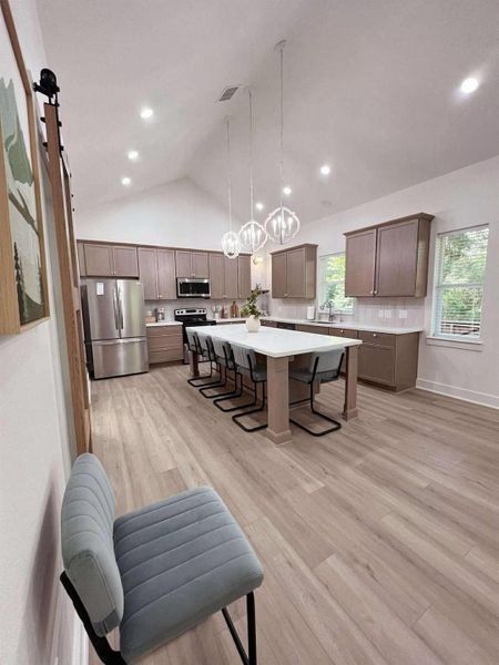 Furnished interior view inside a new home in , Montgomery (Image 9).