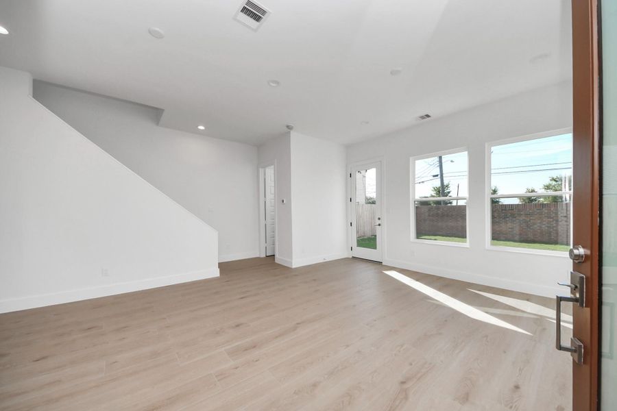 Spacious, unfurnished interior of a new home in , Houston (Image 21). Spacious, unfurnished interior of a new home in , Houston (Image 21).