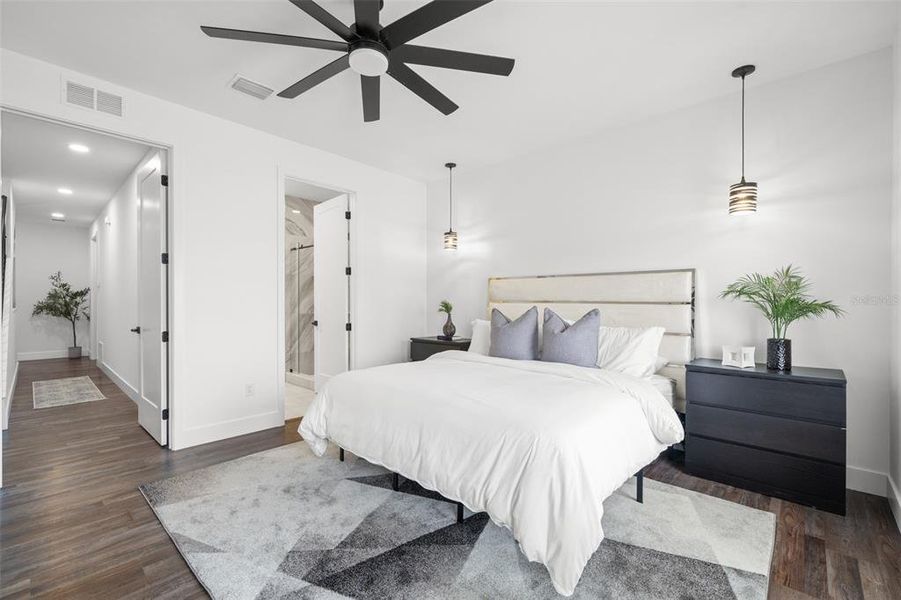 Furnished interior view inside a new home in , Pinellas Park (Image 15).