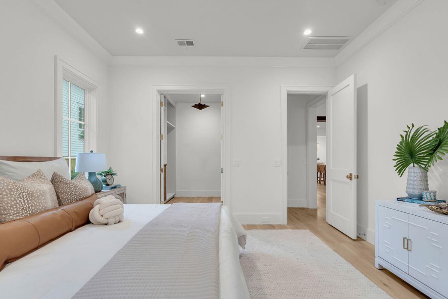 Furnished interior view inside a new home in , Mount Pleasant (Image 13).