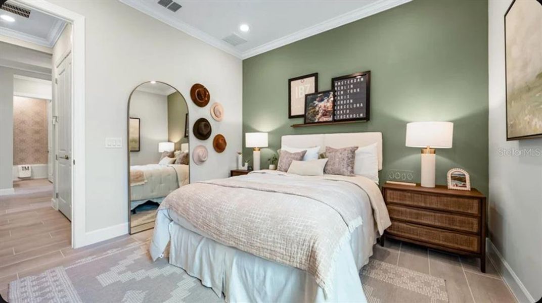 Furnished interior view inside a new home in Skye Ranch Community Group Page, Sarasota (Image 17).