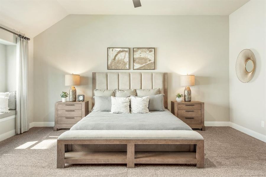 Furnished interior view inside a new home in West Crossing, Anna (Image 29). Furnished interior view inside a new home in West Crossing, Anna (Image 29).