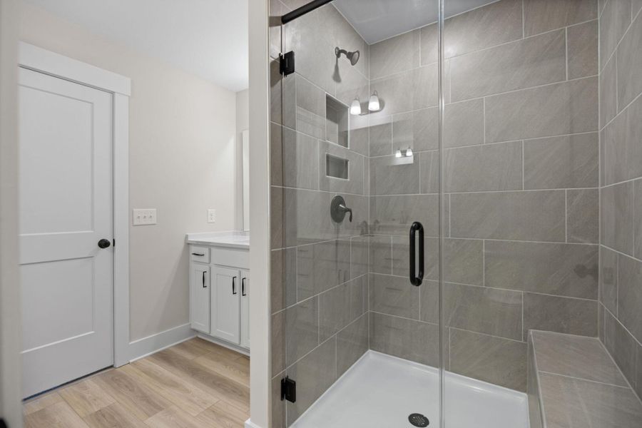 Furnished interior view inside a new home in Harbor Crossing, Greensboro (Image 17).