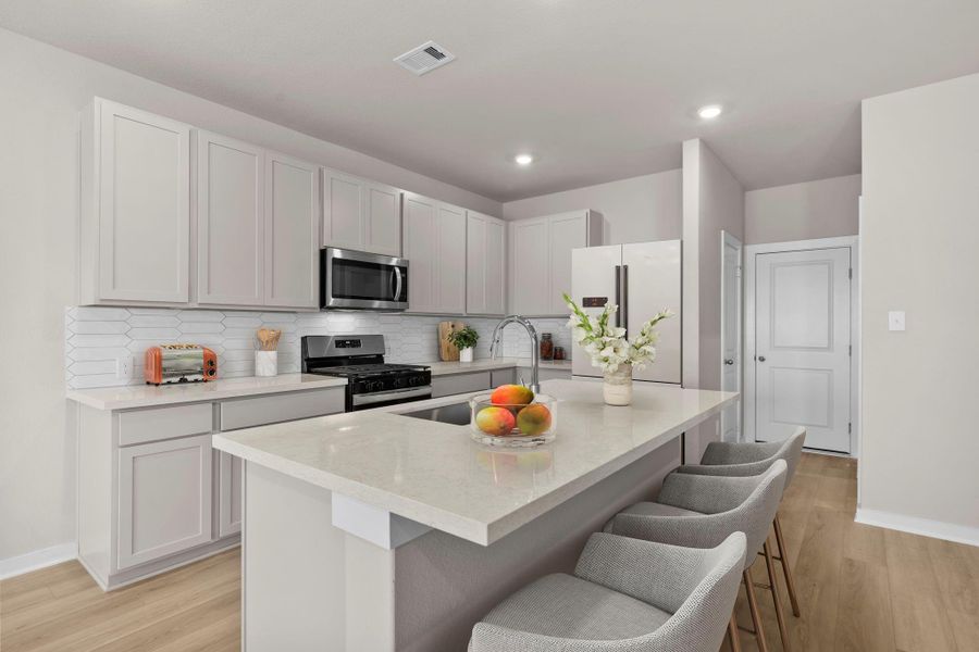 Furnished interior view inside a new home in Cypress Green, Hockley (Image 7).