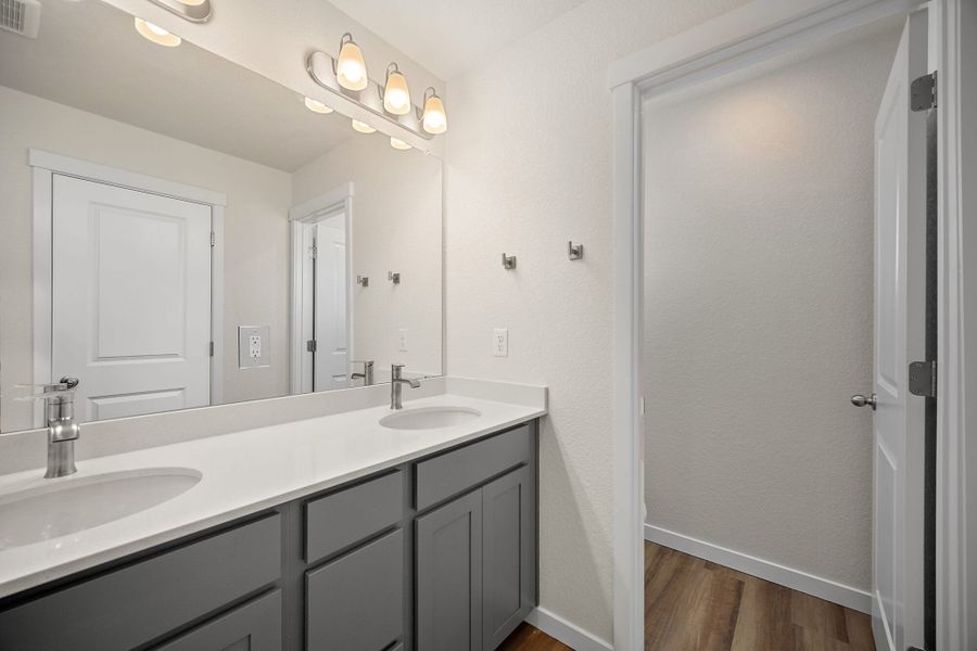 Furnished interior view inside a new home in Aspen Ranch, Fountain (Image 16).