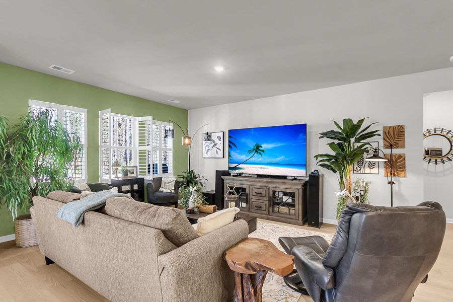 Furnished interior view inside a new home in Sweetgrass at Summers Corner: Arbor Collection, Summerville (Image 30).