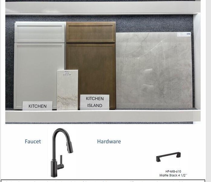 Sample of building materials used in homes in Marigold, Davie (Image 13).
