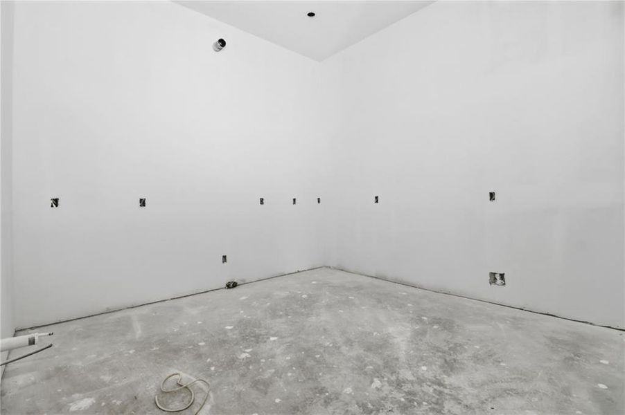 In-progress construction of a new home in , Alpharetta, GA (Image 32).