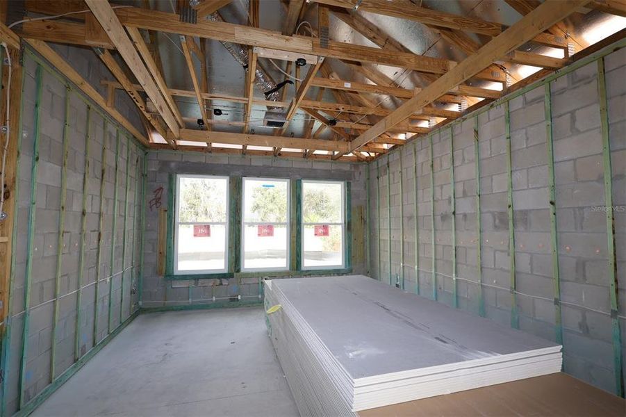 In-progress construction of a new home in Hawk's Overlook, Oviedo, FL (Image 12).