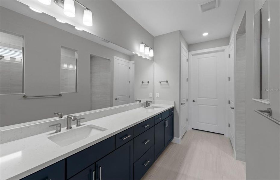 Furnished interior view inside a new home in Shores at Stillwater, Englewood (Image 15).