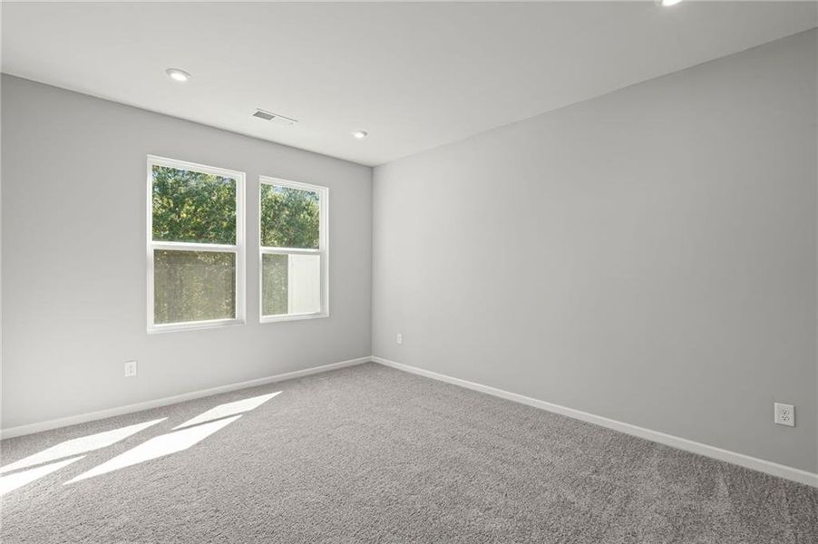 Spacious, unfurnished interior of a new home in Villas at Gold Creek, Dawsonville (Image 17). Spacious, unfurnished interior of a new home in Villas at Gold Creek, Dawsonville (Image 17).