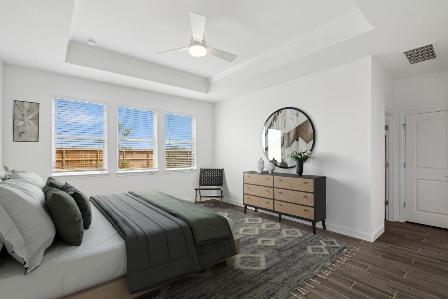 Spacious primary suite (*Photo not of actual home and used for illustration purposes only.) Spacious primary suite (*Photo not of actual home and used for illustration purposes only.)