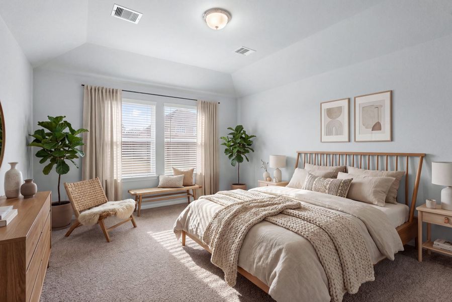 Furnished interior view inside a new home in Montgomery Ridge, Montgomery (Image 7).
