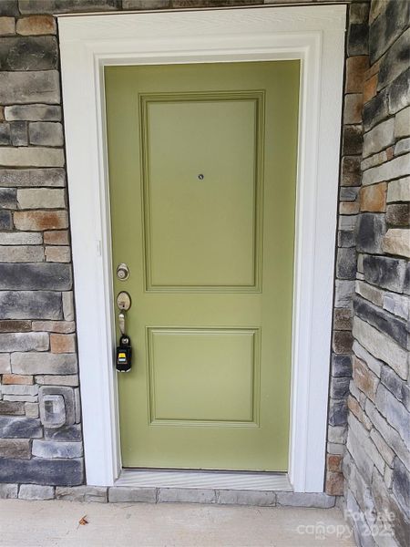 Exterior details and patio area of a home in , Charlotte (Image 3).
