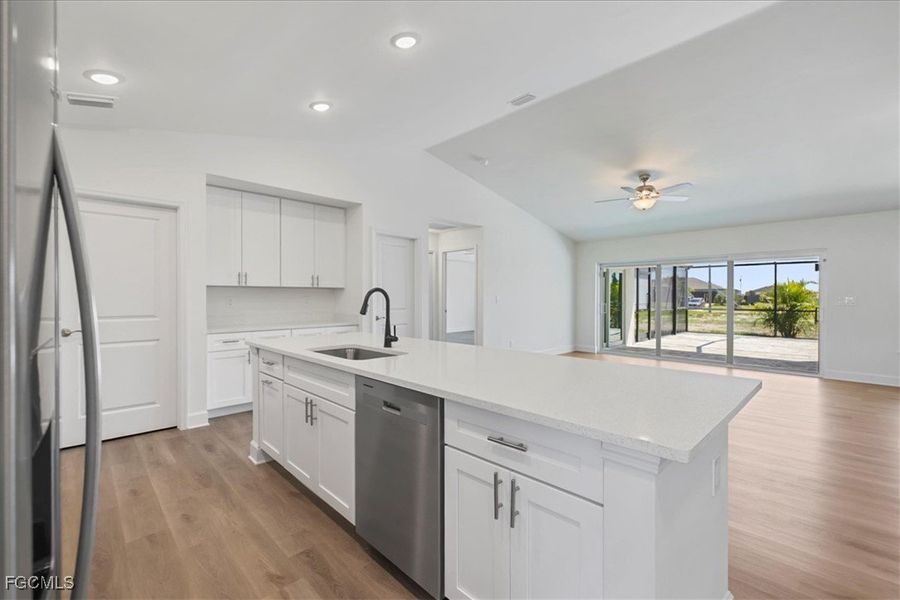 Furnished interior view inside a new home in Cape Coral, Cape Coral (Image 8).