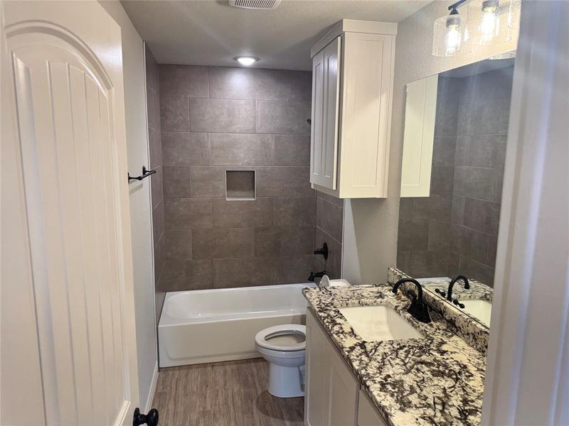 Furnished interior view inside a new home in , Springtown (Image 3). Furnished interior view inside a new home in , Springtown (Image 3).