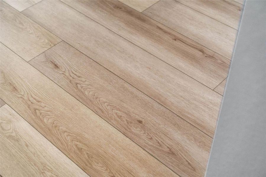 Emerald Creek Luxury Vinyl Plank flooring in the color Sparrow. Emerald Creek Luxury Vinyl Plank flooring in the color Sparrow.