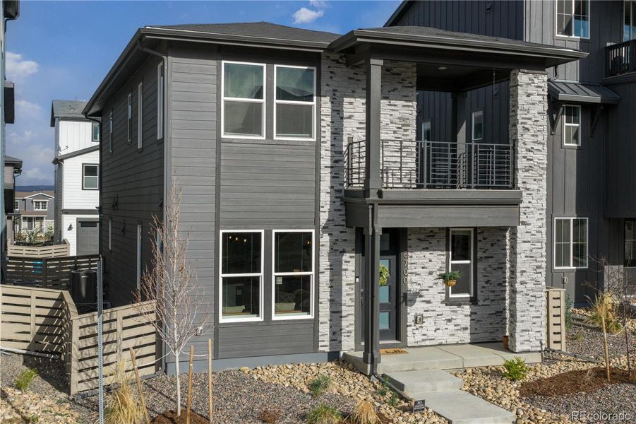 Exterior details and patio area of a home in , Littleton (Image 22).