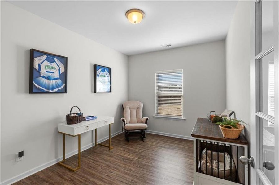 Furnished interior view inside a new home in Jackson Farm, Cartersville (Image 37).