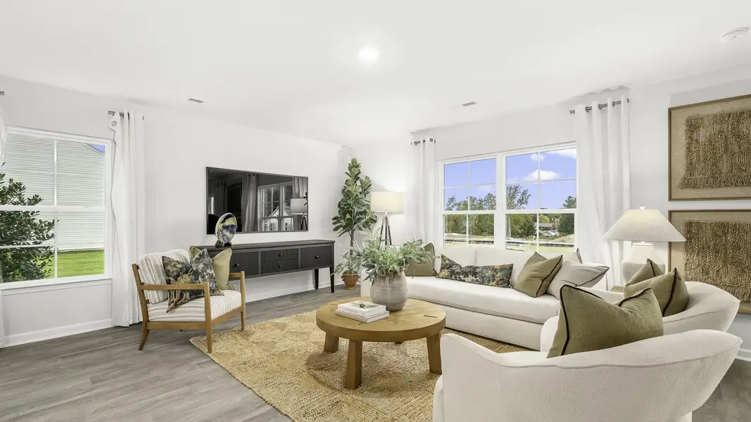 Furnished interior view inside a new home in Chandler Pointe, Rural Hall (Image 4).