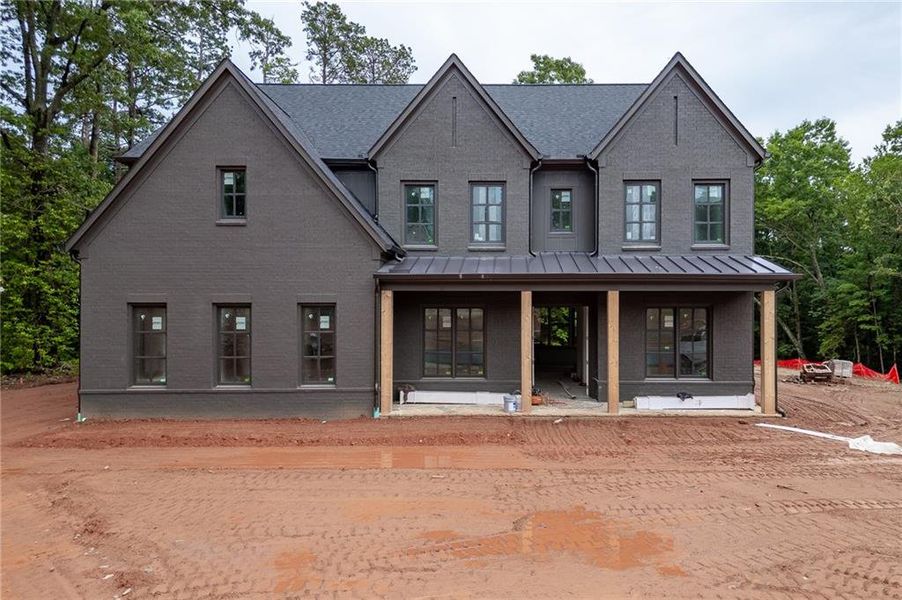 In-progress construction of a new home in , Buford, GA (Image 7). In-progress construction of a new home in , Buford, GA (Image 7).
