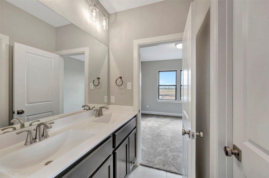 Furnished interior view inside a new home in Indigo 50’ Homesites, Richmond (Image 14).