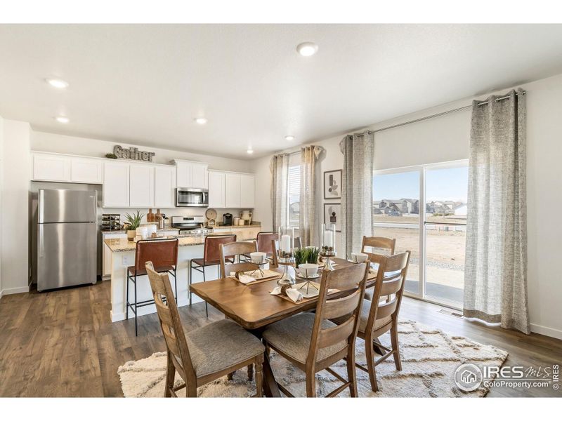Furnished interior view inside a new home in Tailholt, Severance (Image 25). Furnished interior view inside a new home in Tailholt, Severance (Image 25).