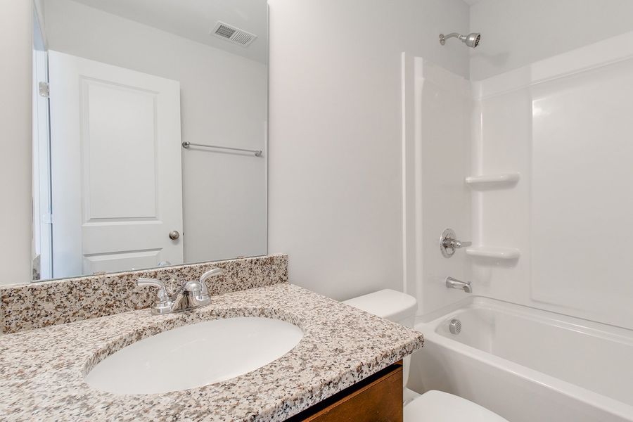 Furnished interior view inside a new home in Astoria, Columbia (Image 10).