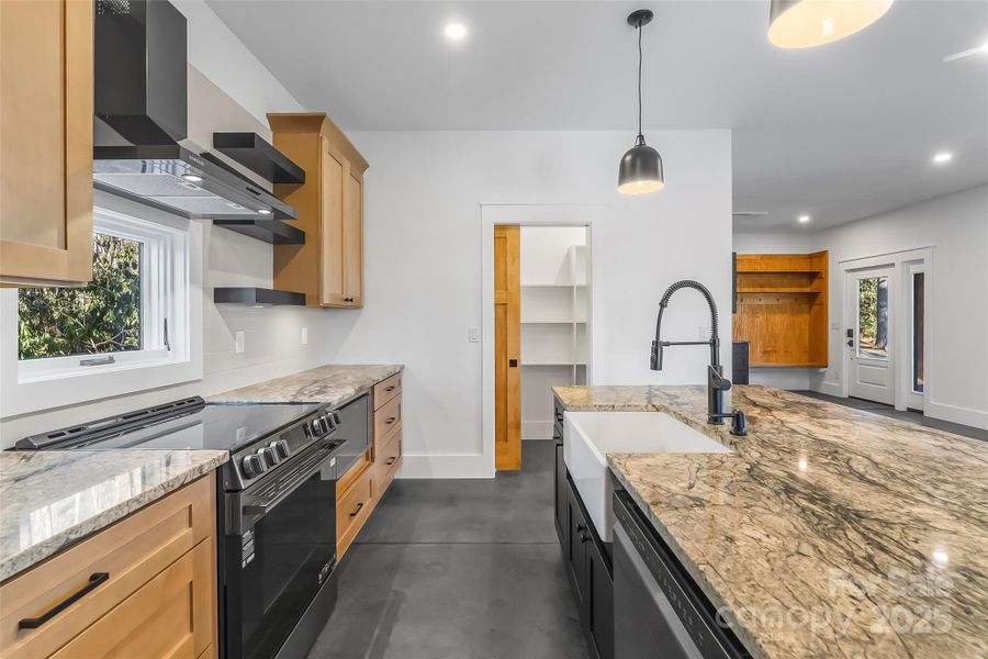 Furnished interior view inside a new home in , Newland (Image 9). Furnished interior view inside a new home in , Newland (Image 9).
