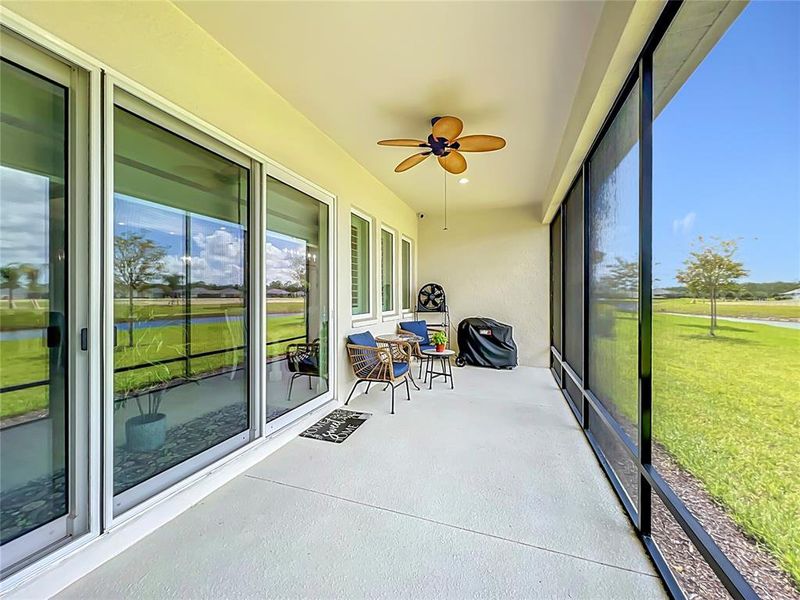Exterior details and patio area of a home in The Reserve at Victoria, Deland (Image 30). Exterior details and patio area of a home in The Reserve at Victoria, Deland (Image 30).