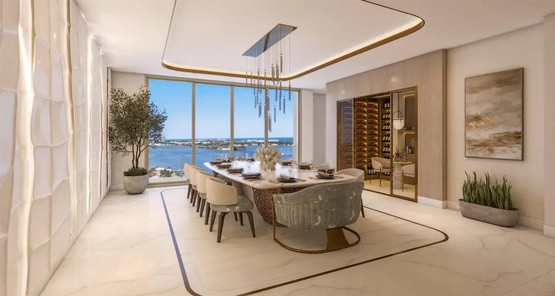 PH Formal Dining Room Wine Room
