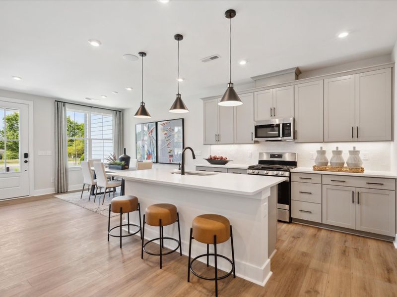 Furnished interior view inside a new home in Seven Oaks, Belmont (Image 11). Furnished interior view inside a new home in Seven Oaks, Belmont (Image 11).