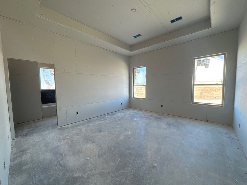 In-progress construction of a new home in Fairview Meadows, New Fairview, TX (Image 8). In-progress construction of a new home in Fairview Meadows, New Fairview, TX (Image 8).