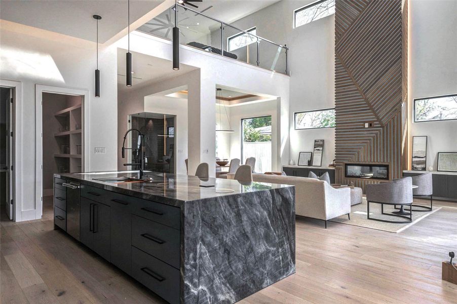 Furnished interior view inside a new home in , Houston (Image 13).