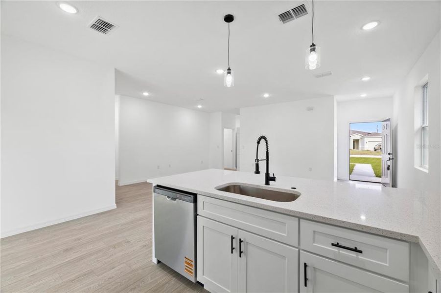 Furnished interior view inside a new home in , Poinciana (Image 6).