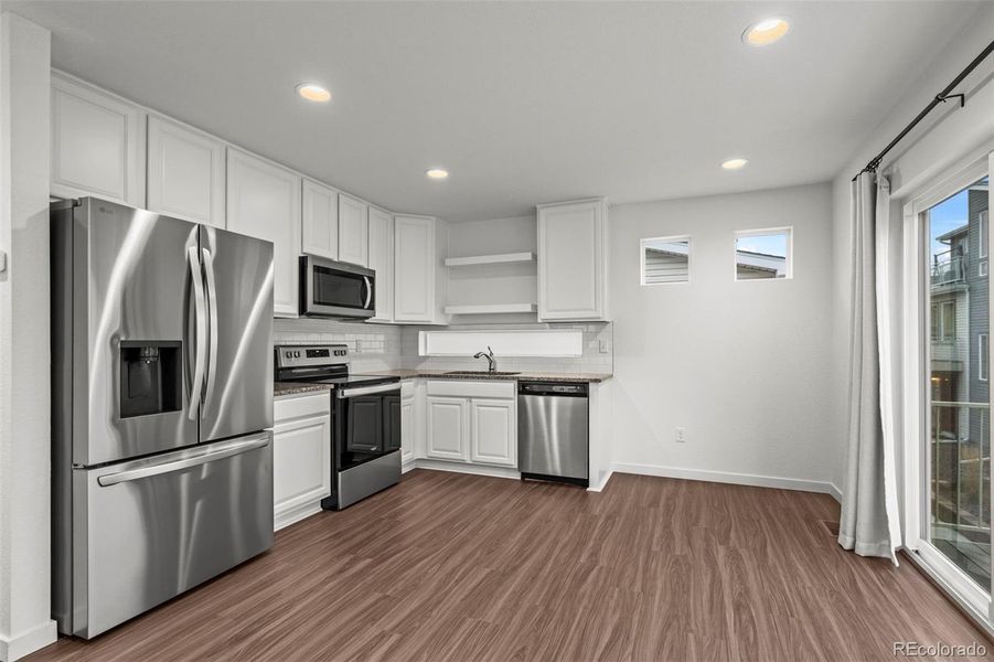 Furnished interior view inside a new home in , Colorado Springs (Image 8).