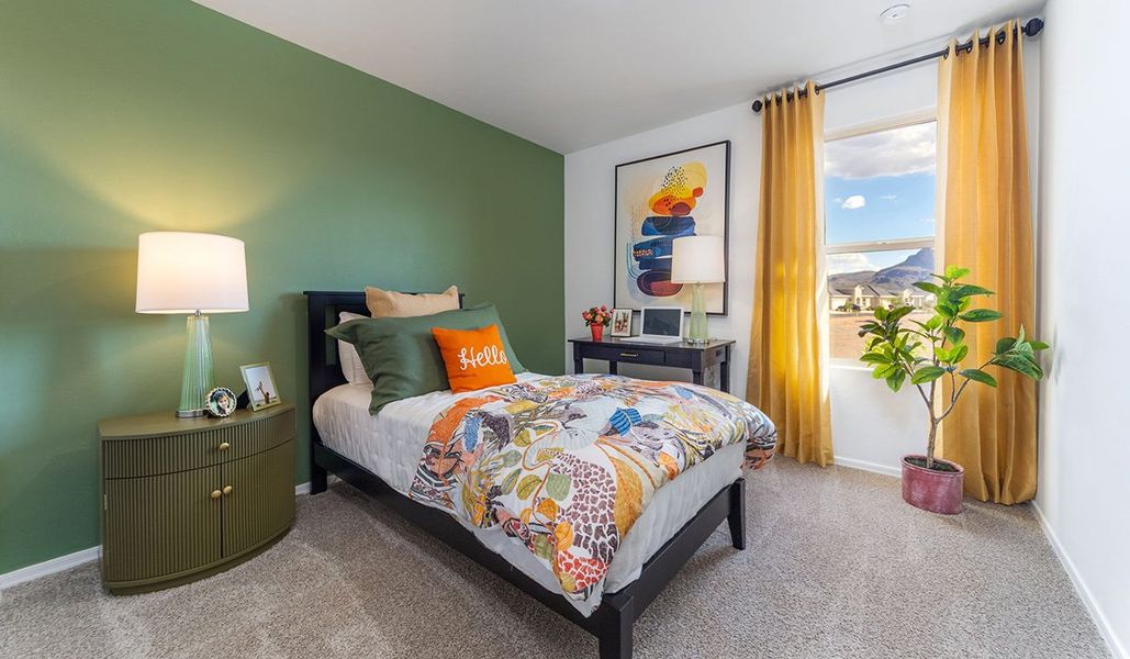 Furnished interior view inside a new home in Entrada Del Toro at Rancho Sahuarita, Sahuarita (Image 14).