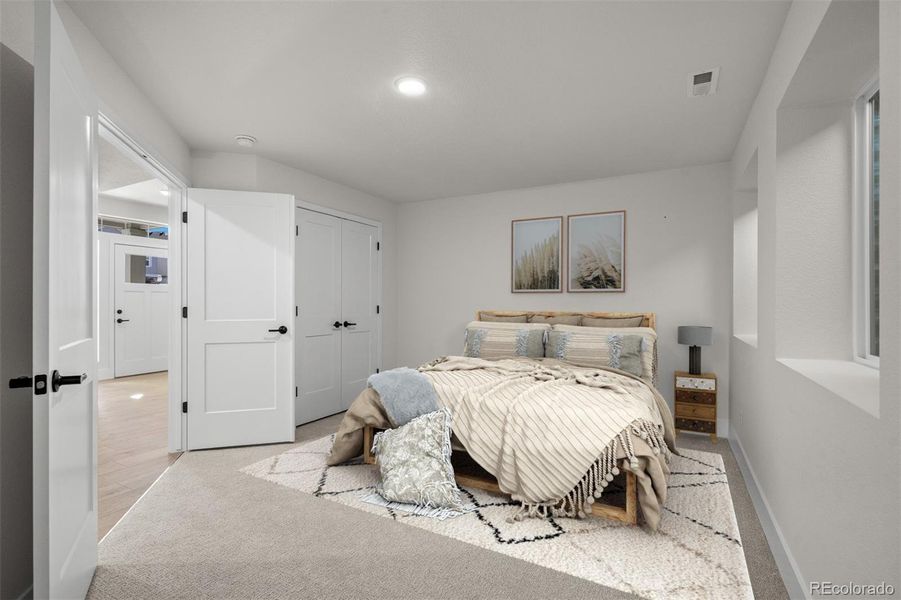 Furnished interior view inside a new home in Trailside at Cottonwood Creek, Colorado Springs (Image 4).