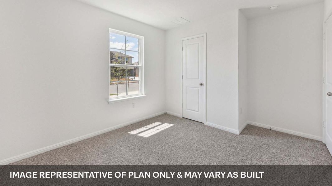 Representative unfurnished interior of a home built from the The Lakeway by D.R. Horton in Carillon, Manor (Image 21).